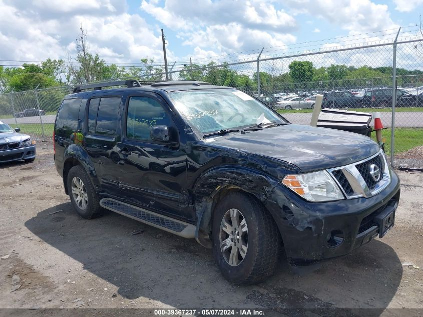 2010 NISSAN PATHFINDER SE