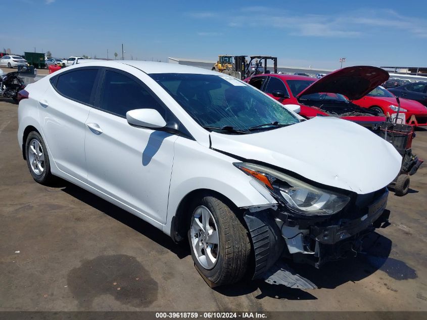 2015 HYUNDAI ELANTRA SE