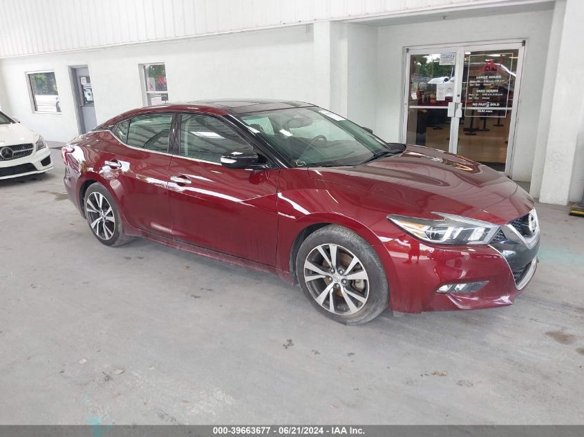 2017 NISSAN MAXIMA 3.5S/SV/SL/SR/PLAT