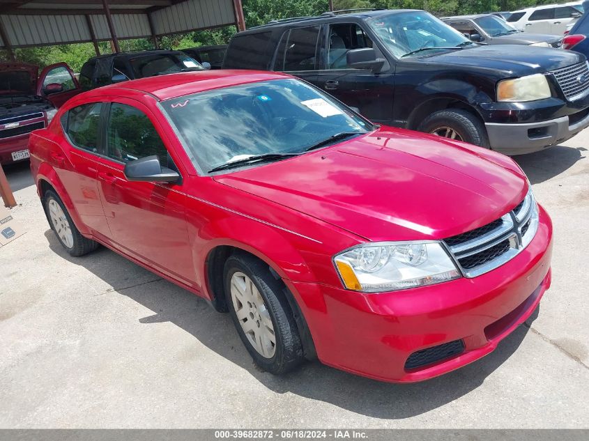 2014 DODGE AVENGER SE