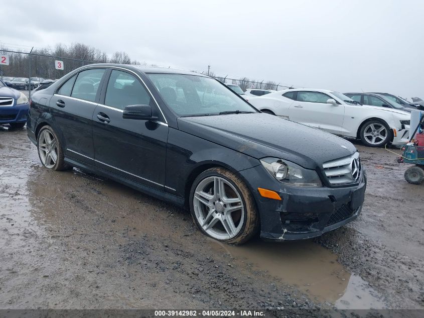 2013 MERCEDES-BENZ C 300 LUXURY 4MATIC/SPORT 4MATIC