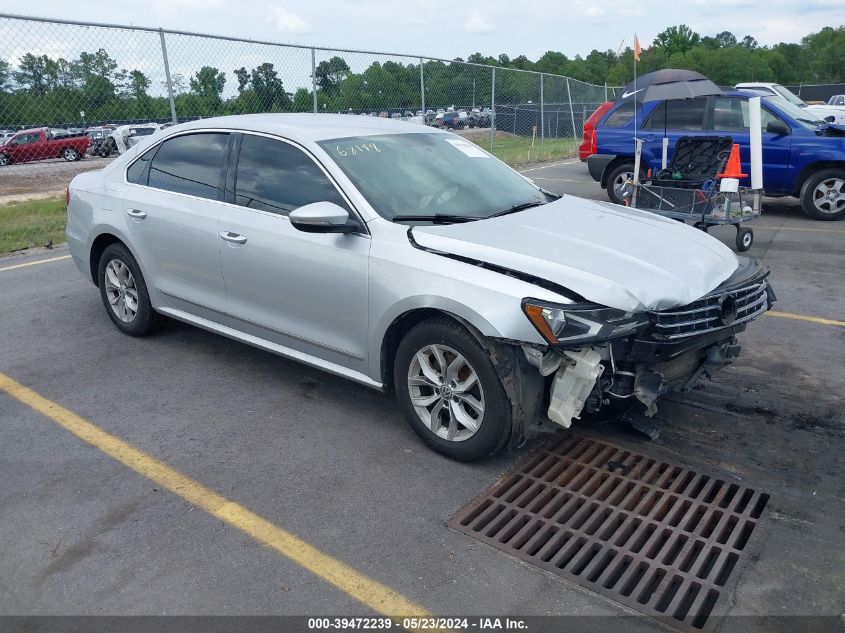 2017 VOLKSWAGEN PASSAT 1.8T S