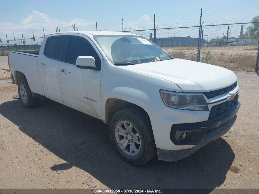 2021 CHEVROLET COLORADO 2WD  LONG BOX LT