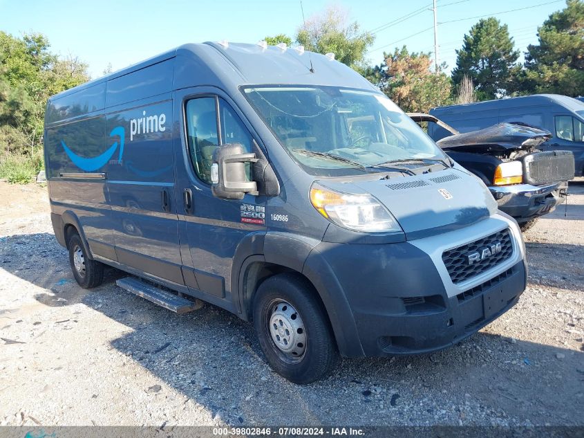 2019 RAM PROMASTER 2500 HIGH ROOF 159 WB