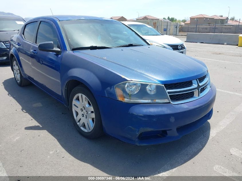 2013 DODGE AVENGER SE