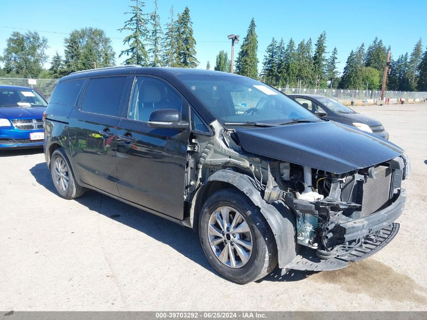 2015 KIA SEDONA LX