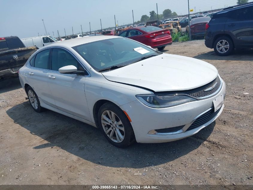 2015 CHRYSLER 200 LIMITED