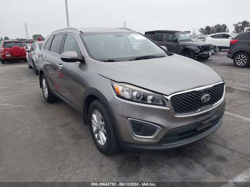 2016 KIA SORENTO 2.4L LX