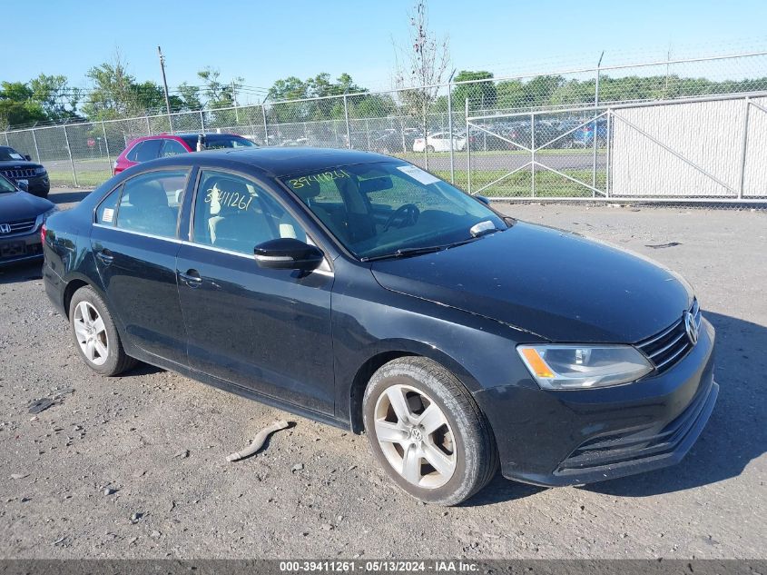 2015 VOLKSWAGEN JETTA 2.0L TDI SE