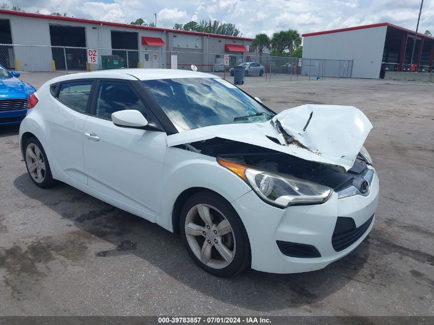 2014 HYUNDAI VELOSTER BASE W/BLACK