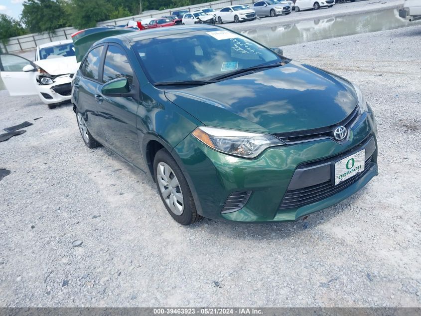 2015 TOYOTA COROLLA LE