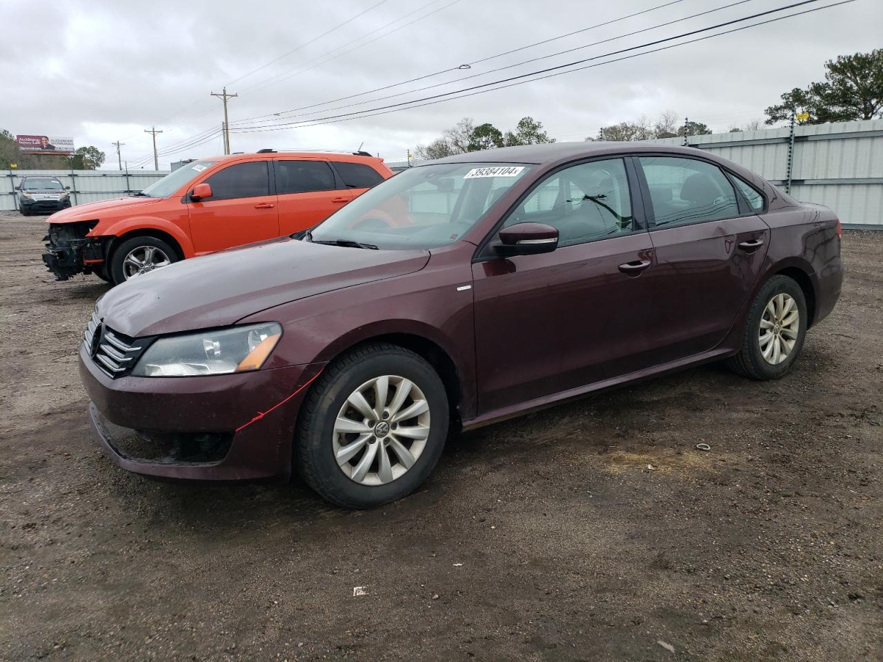 2014 VOLKSWAGEN PASSAT S