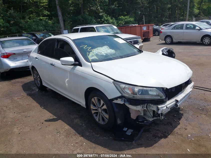 2015 HONDA ACCORD LX