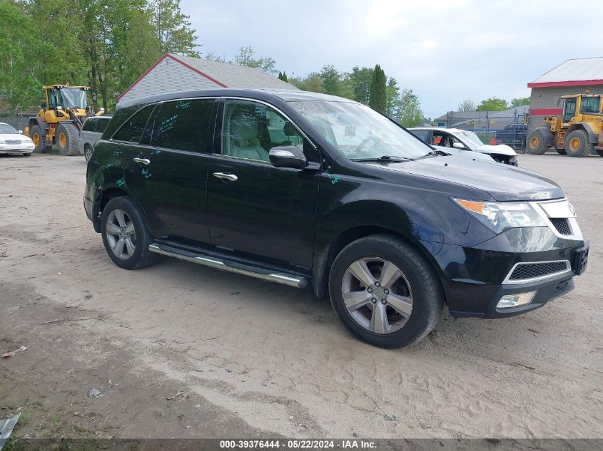 2012 ACURA MDX TECHNOLOGY