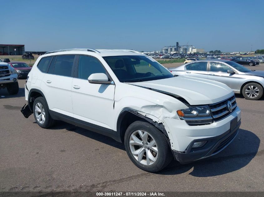 2018 VOLKSWAGEN ATLAS 3.6L V6 SE