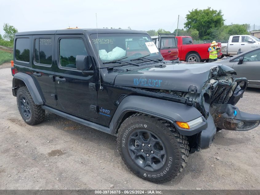 2023 JEEP WRANGLER 4XE 4X4