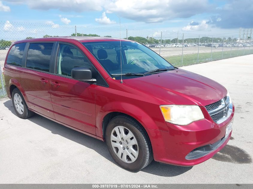 2015 DODGE GRAND CARAVAN SE