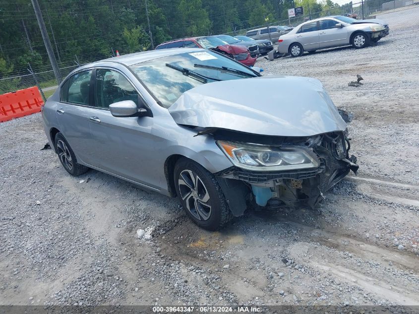 2017 HONDA ACCORD LX