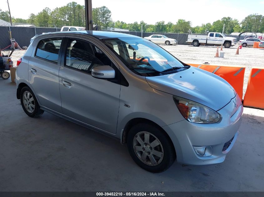 2015 MITSUBISHI MIRAGE ES