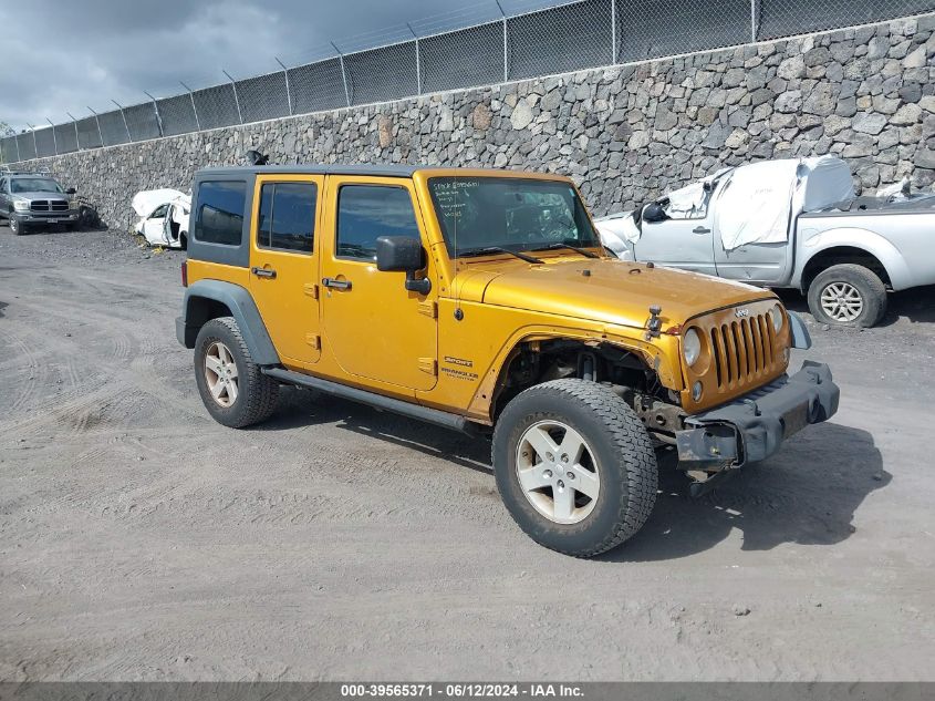 2014 JEEP WRANGLER UNLIMITED SPORT