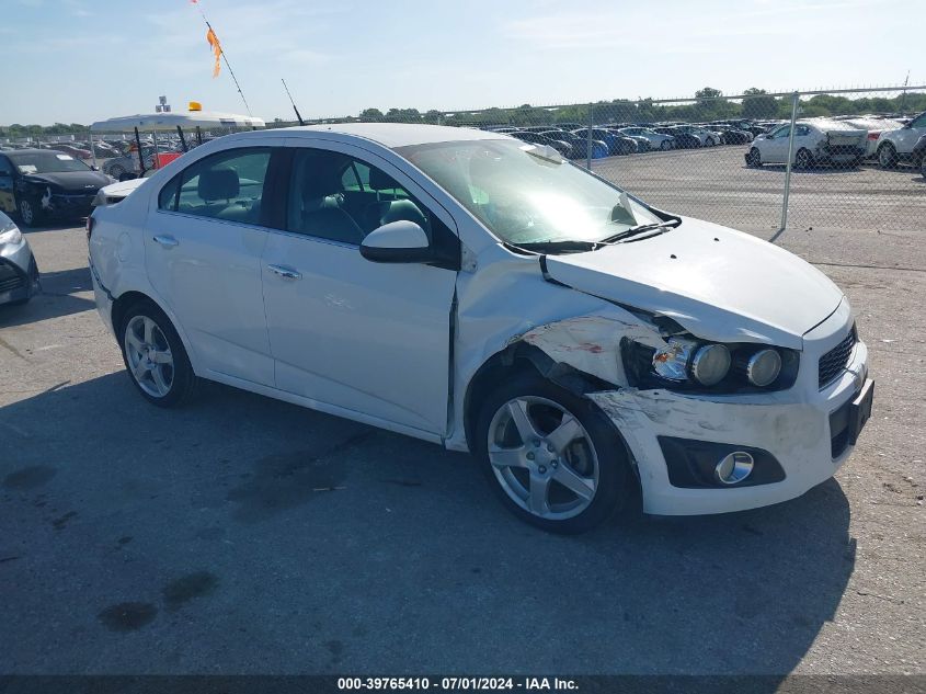 2014 CHEVROLET SONIC LTZ AUTO