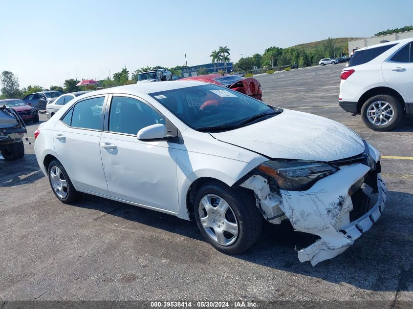 2019 TOYOTA COROLLA LE