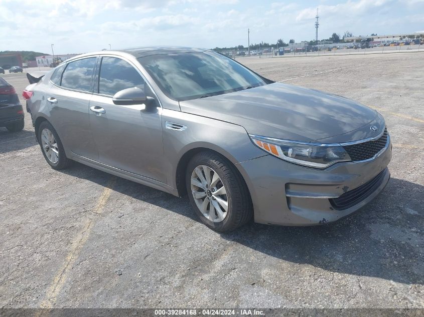 2016 KIA OPTIMA EX