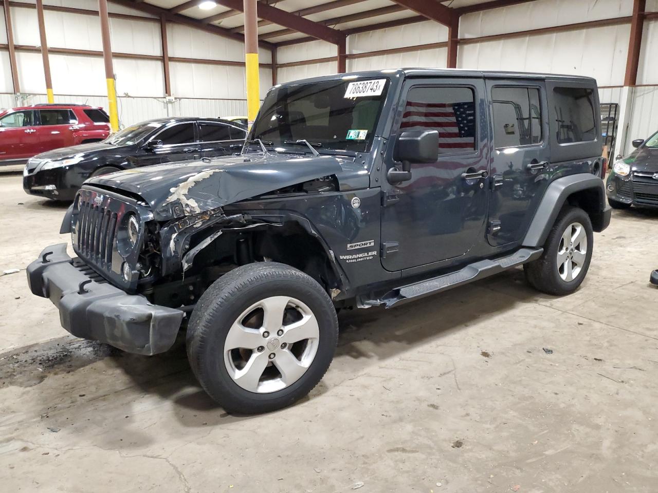 2017 JEEP WRANGLER UNLIMITED SPORT