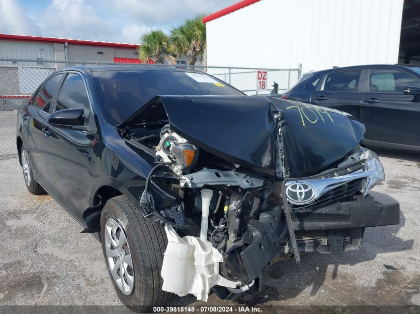 2012 TOYOTA CAMRY LE