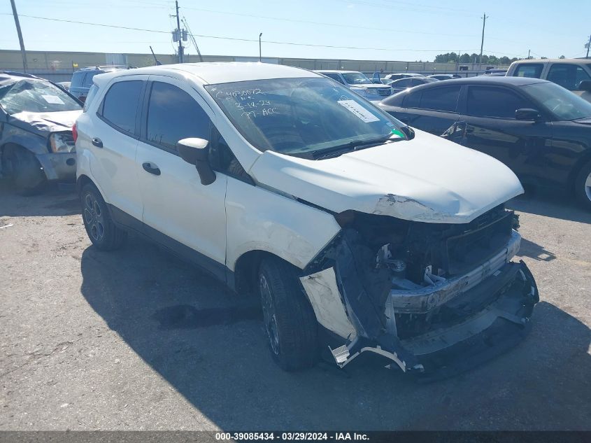 2021 FORD ECOSPORT S