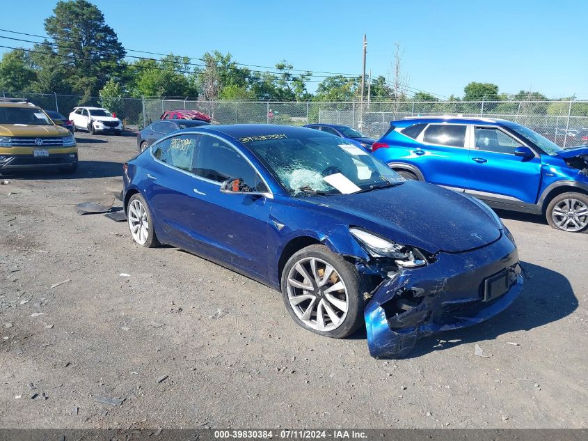 2018 TESLA MODEL 3 LONG RANGE/MID RANGE