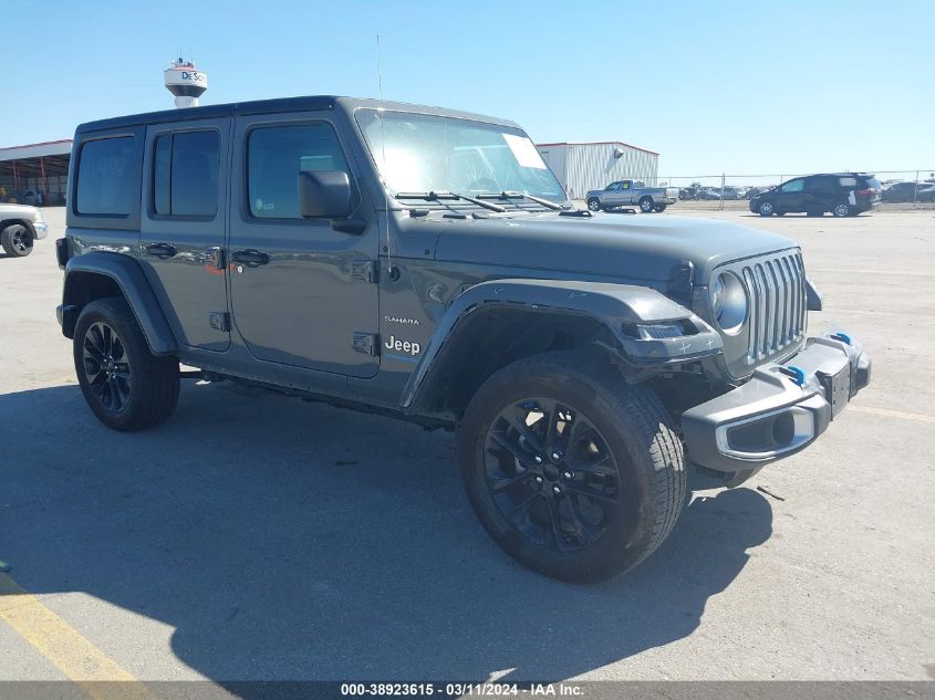 2023 JEEP WRANGLER 4XE SAHARA 4X4