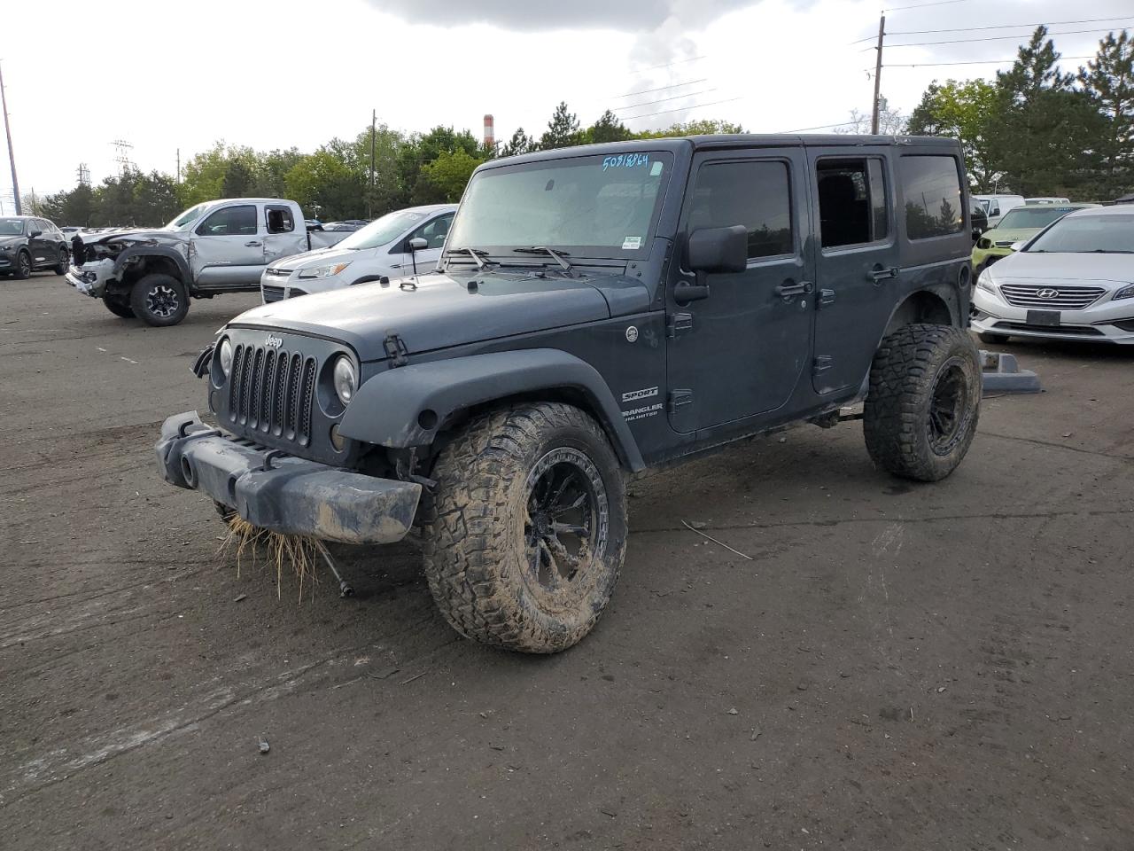 2017 JEEP WRANGLER UNLIMITED SPORT