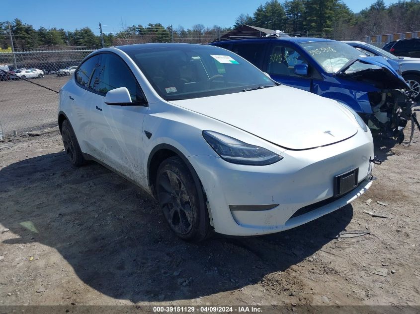 2021 TESLA MODEL Y LONG RANGE DUAL MOTOR ALL-WHEEL DRIVE