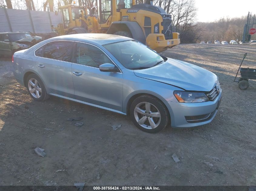 2012 VOLKSWAGEN PASSAT 2.5L SE