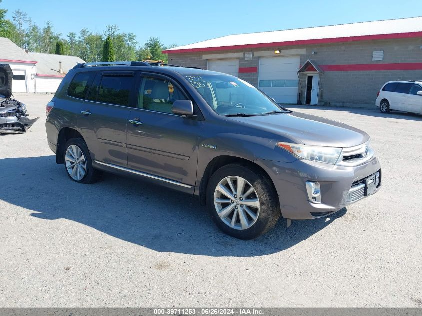 2013 TOYOTA HIGHLANDER HYBRID HYBRID LIMITED