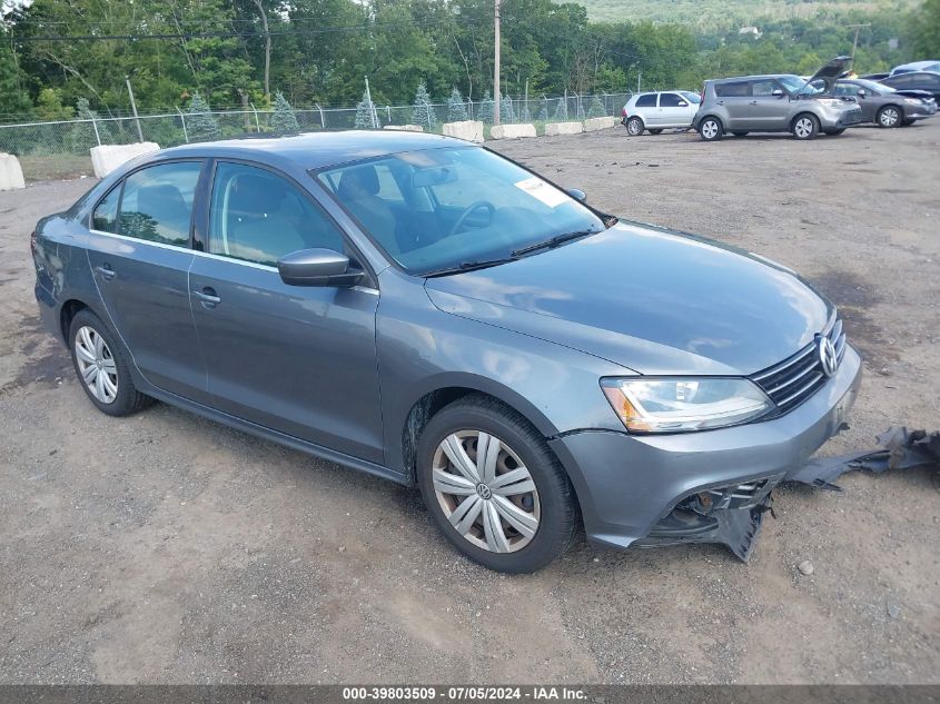 2017 VOLKSWAGEN JETTA 1.4T S