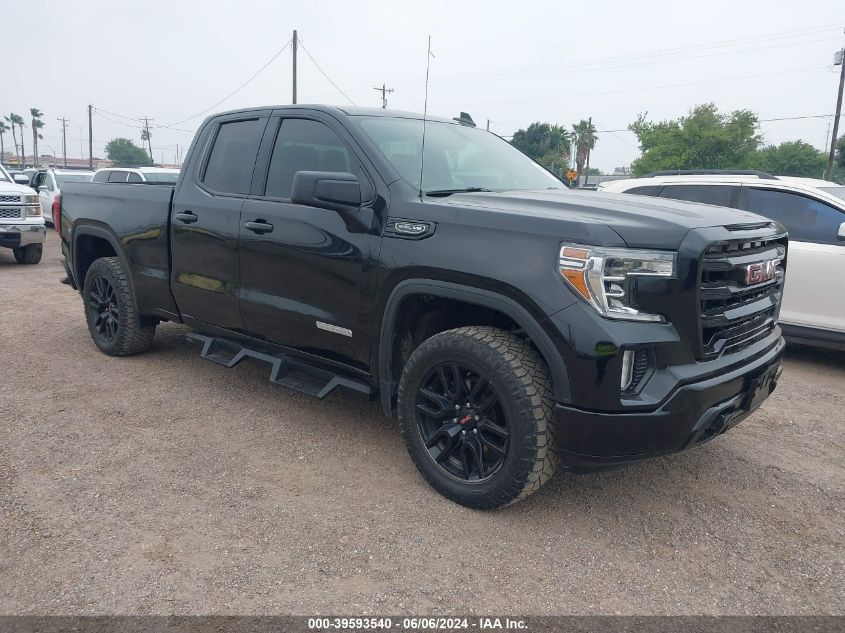 2020 GMC SIERRA 1500 2WD DOUBLE CAB STANDARD BOX ELEVATION