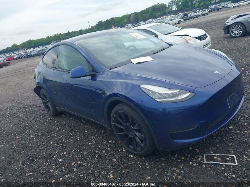 2020 TESLA MODEL Y LONG RANGE DUAL MOTOR ALL-WHEEL DRIVE