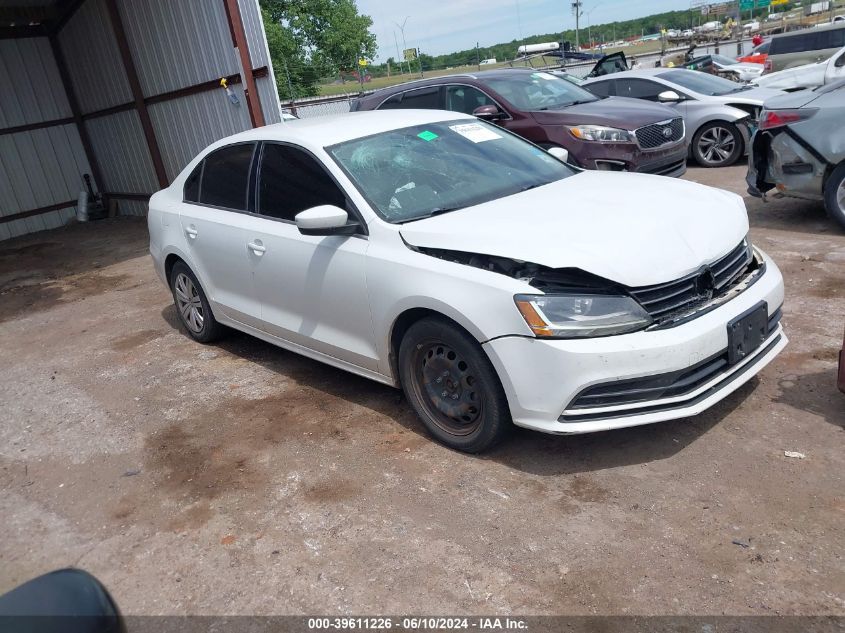 2017 VOLKSWAGEN JETTA S