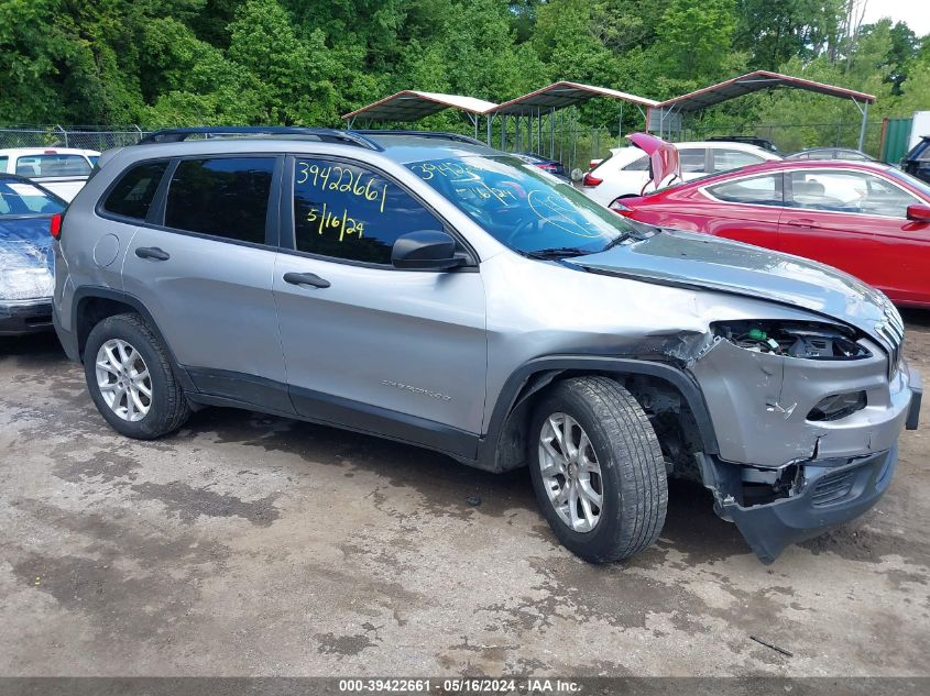 2017 JEEP CHEROKEE SPORT 4X4