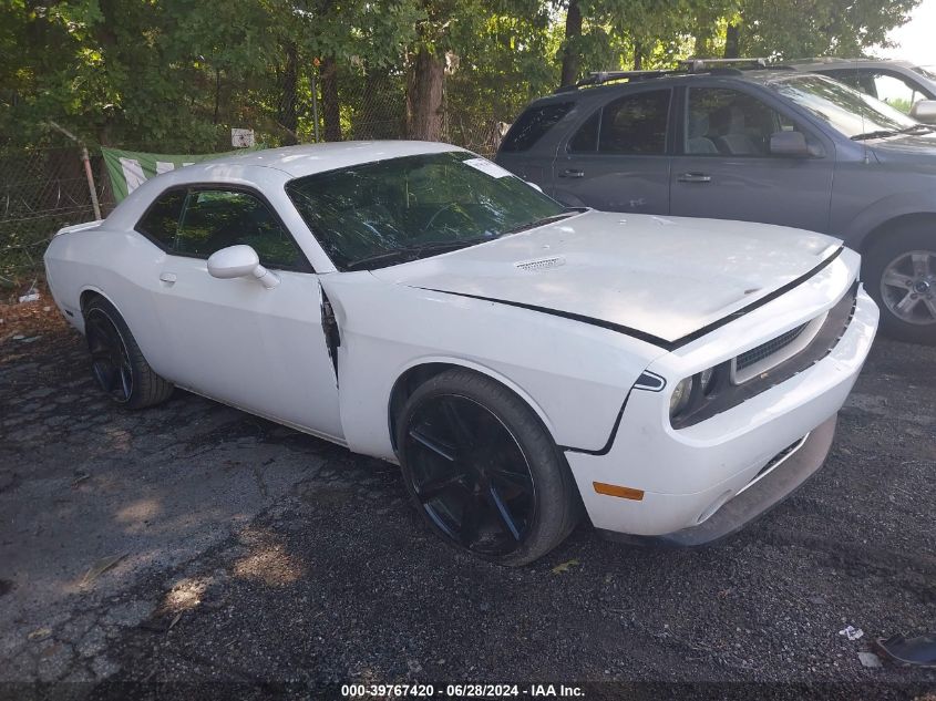 2012 DODGE CHALLENGER SXT