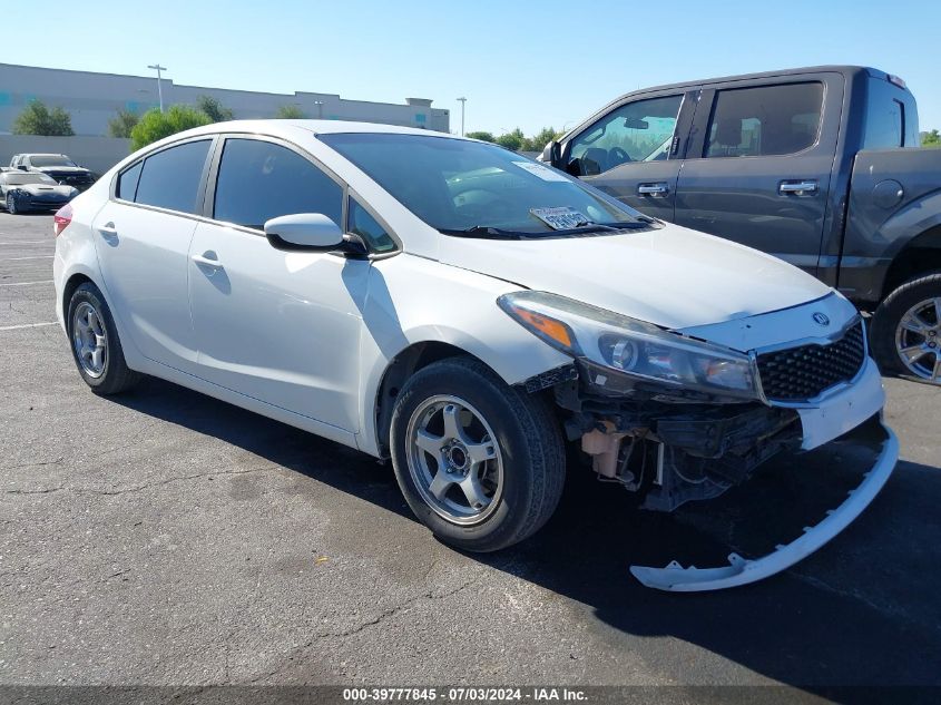 2018 KIA FORTE LX