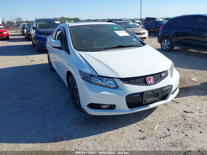 2012 HONDA CIVIC SI