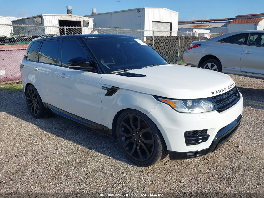 2016 LAND ROVER RANGE ROVER SPORT 3.0L V6 SUPERCHARGED SE