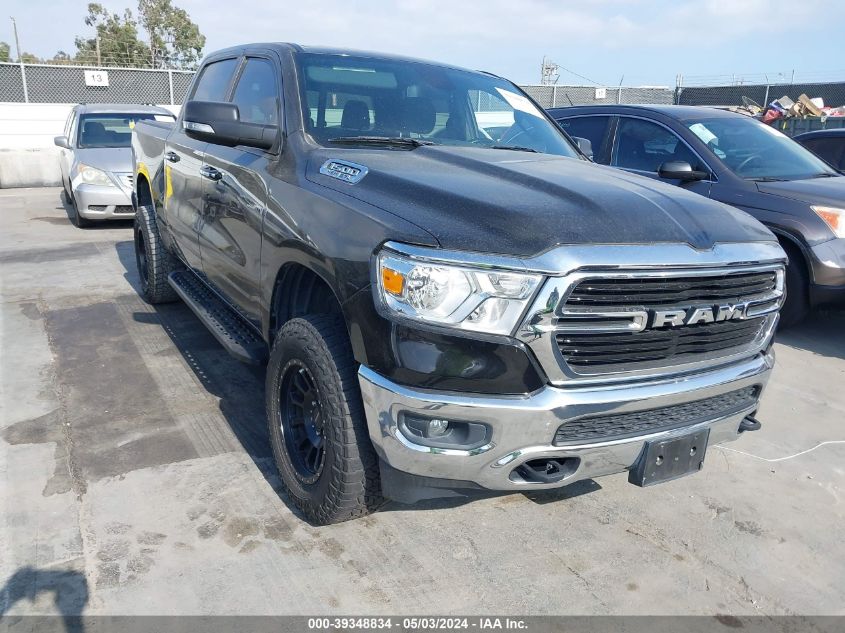 2019 RAM 1500 BIG HORN/LONE STAR  4X4 5'7 BOX