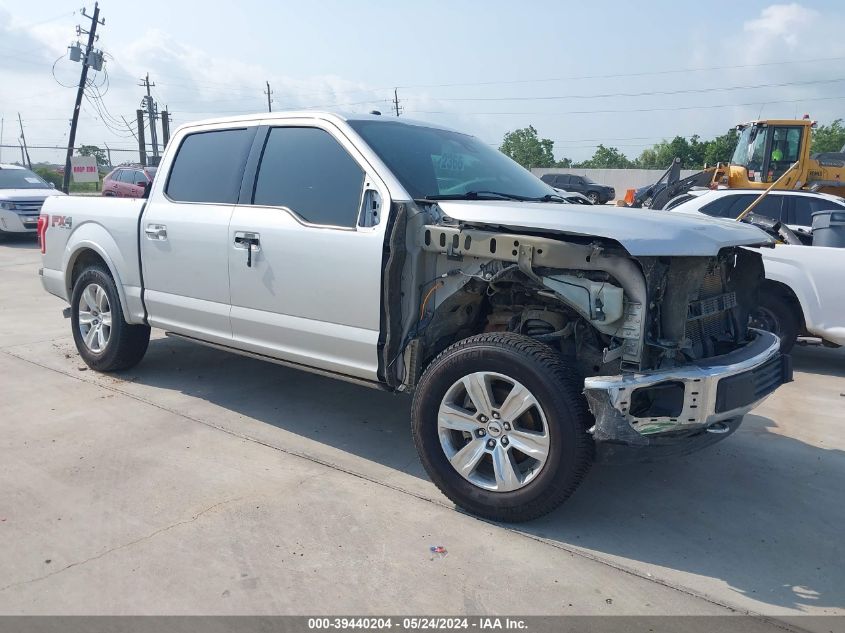 2017 FORD F-150 PLATINUM