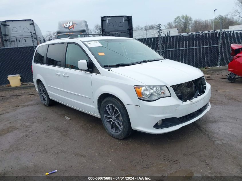 2017 DODGE GRAND CARAVAN SXT