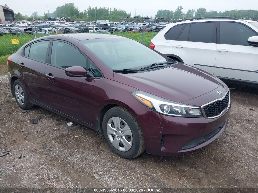 2017 KIA FORTE LX