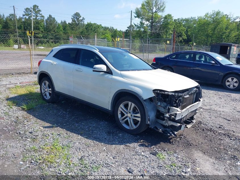 2016 MERCEDES-BENZ GLA 250